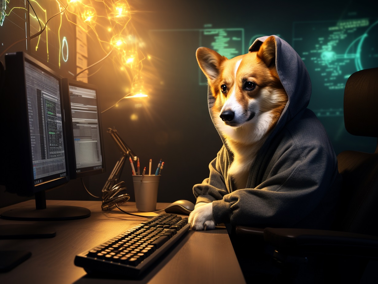 Corgi Coding Randomocity Studios - RandomocityStudios